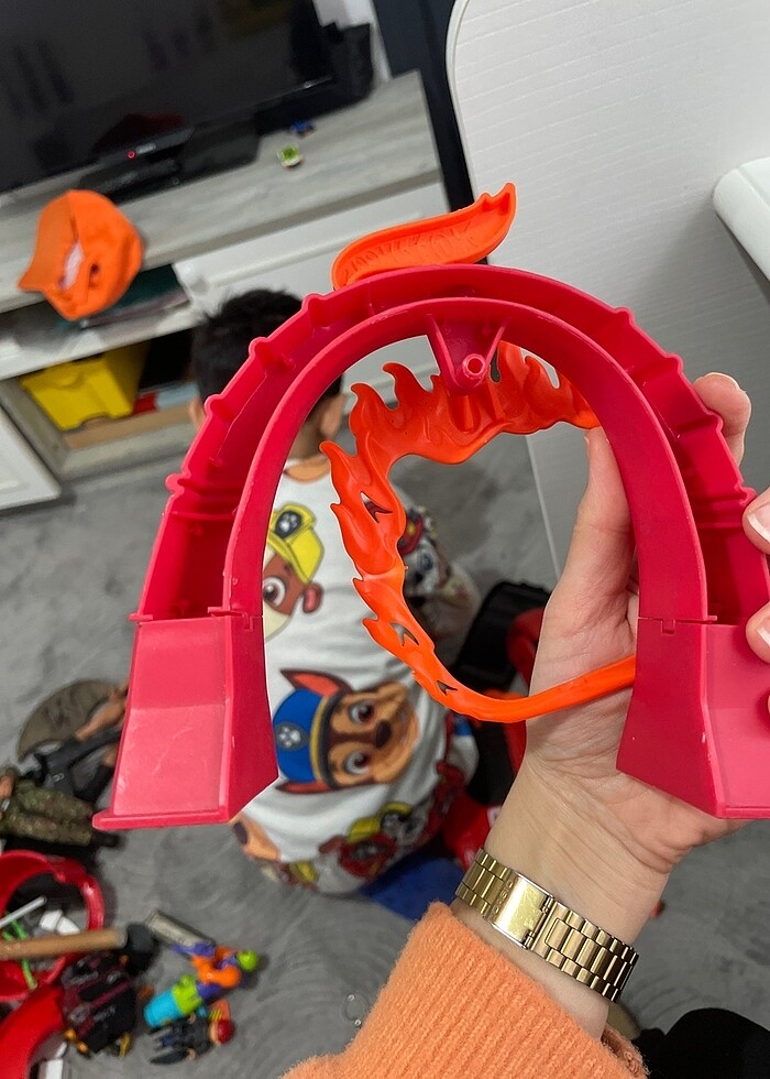 Hotweels ateş çemberi - Görsel 4