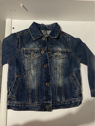 5 Yaş Beden lacivert Renk Zara kot ceket