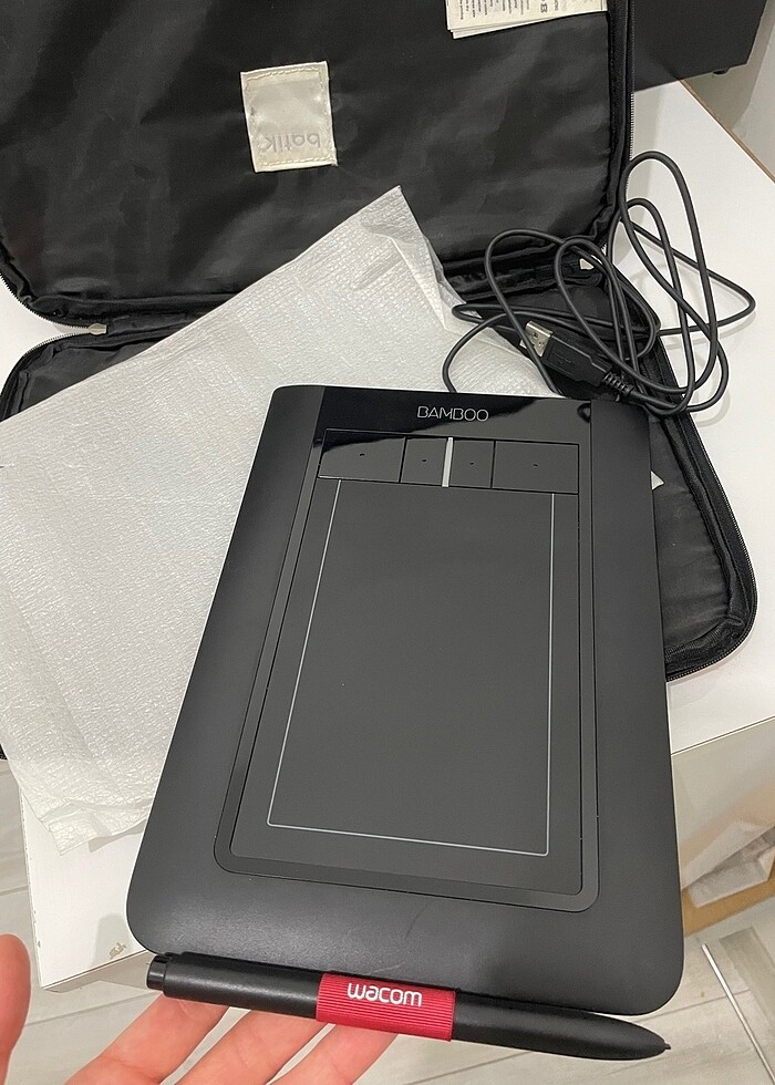 Wacom bamboo tablet - Görsel 2