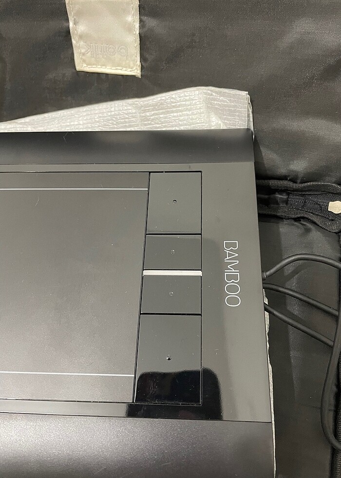 Wacom bamboo tablet - Görsel 4