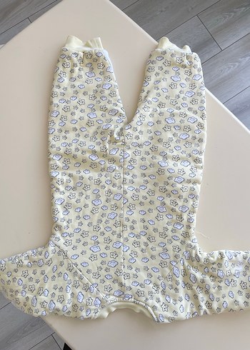 Renkli Baskılı Fermuarlı Erkek Bebek Tulumu - Görsel 6