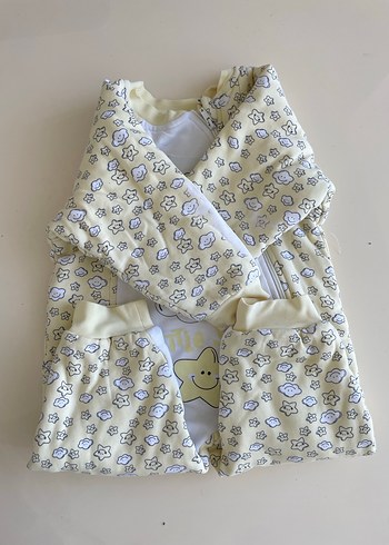 Renkli Baskılı Fermuarlı Erkek Bebek Tulumu - Görsel 7