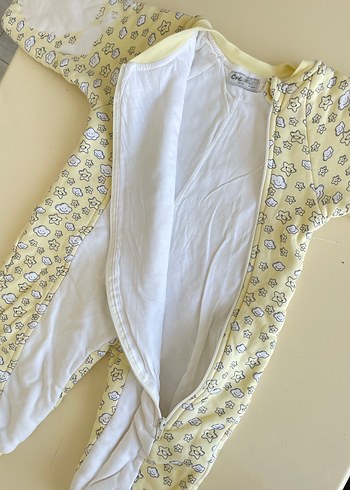 Renkli Baskılı Fermuarlı Erkek Bebek Tulumu - Görsel 4