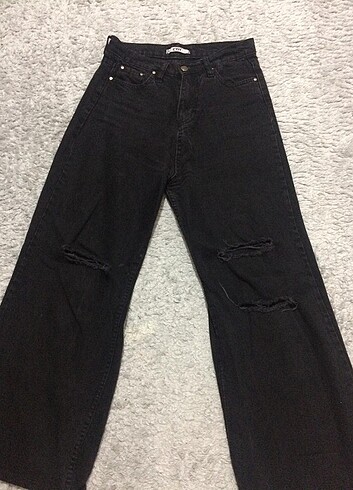 Diğer Siyah bol pantalon