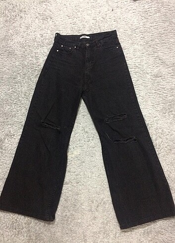 28 Beden Siyah bol pantalon