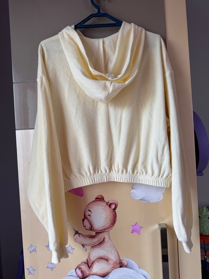 H&M crop hırka - Görsel 3