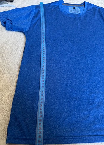 Mavi Erkek Kısa Kollu Tişört - Görsel 4