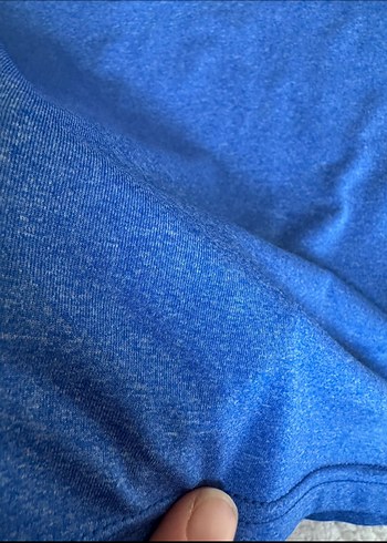 Mavi Erkek Kısa Kollu Tişört - Görsel 3