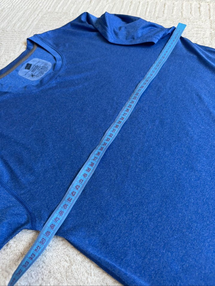 Mavi Erkek Kısa Kollu Tişört - Görsel 5