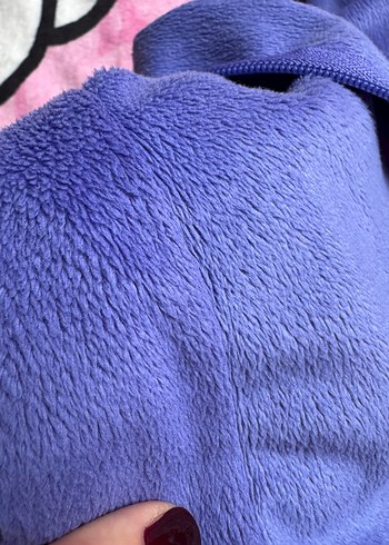 Columbia Mor  Fermuarlı Peluş hırka - Görsel 7