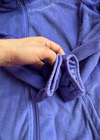 Columbia Mor  Fermuarlı Peluş hırka - Görsel 4