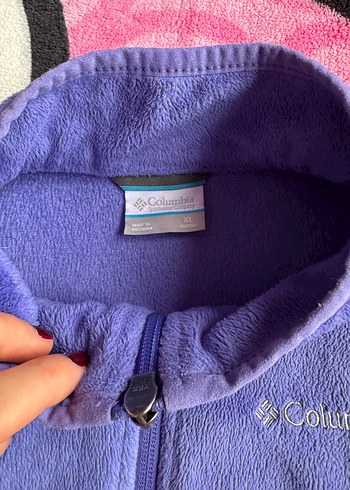 Columbia Mor  Fermuarlı Peluş hırka - Görsel 2