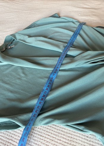 H&M Kruvaze yaka elbise - Görsel 5