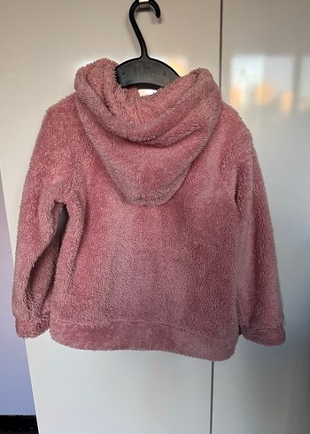 4 Yaş Beden pembe Renk Peluş hırka