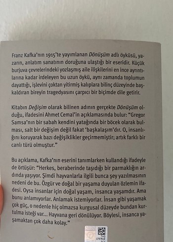 Franz Kafka - Dönüşüm - Görsel 2