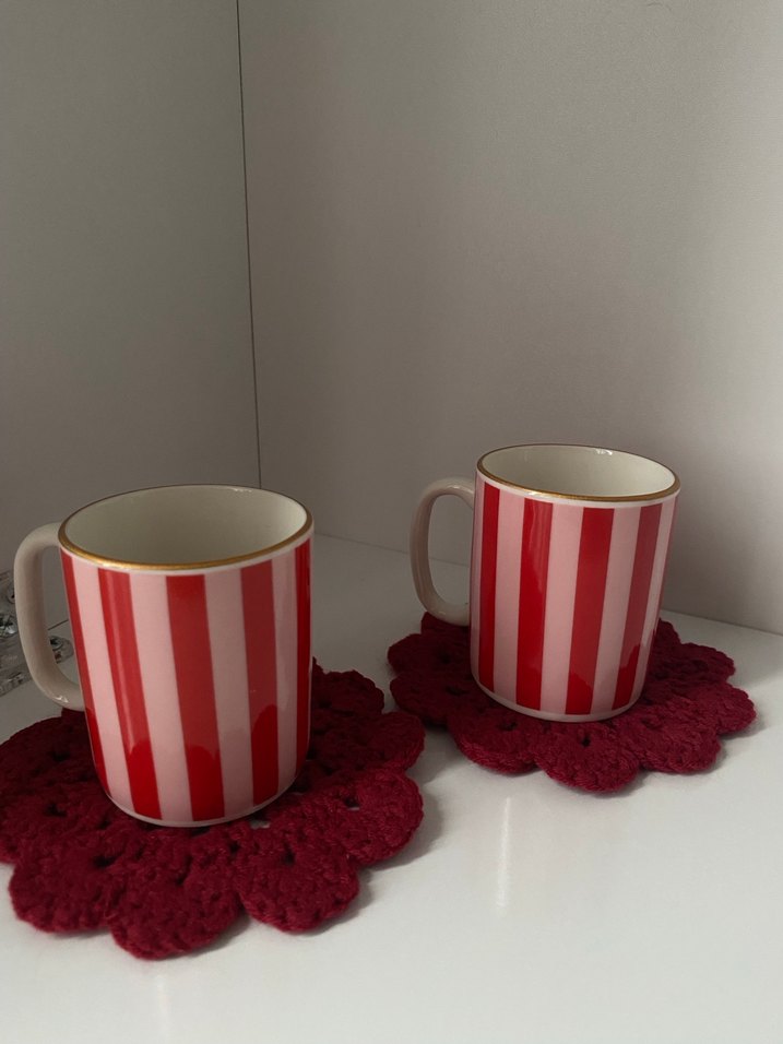 El Yapımı Bordo Bohem Motifli Supla 2 li - Görsel 3