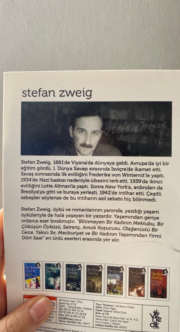 Satranç - Stefan Zweig - Görsel 2