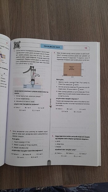  Beden Renk ENDEMİK FEN BILIMLERI TYT DENEMELERI