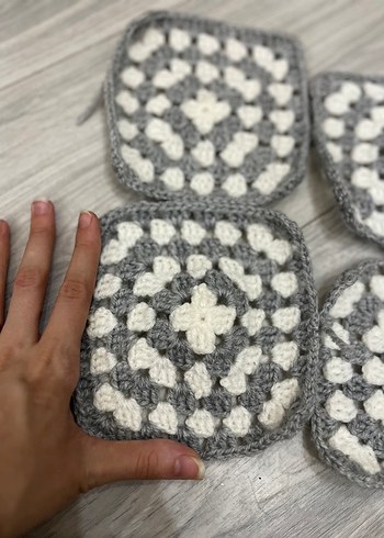 Zara Home Örgü Motif Parçaları