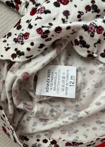 Kız Bebek Kısa Kollu Fiyonklu Takım - Görsel 3