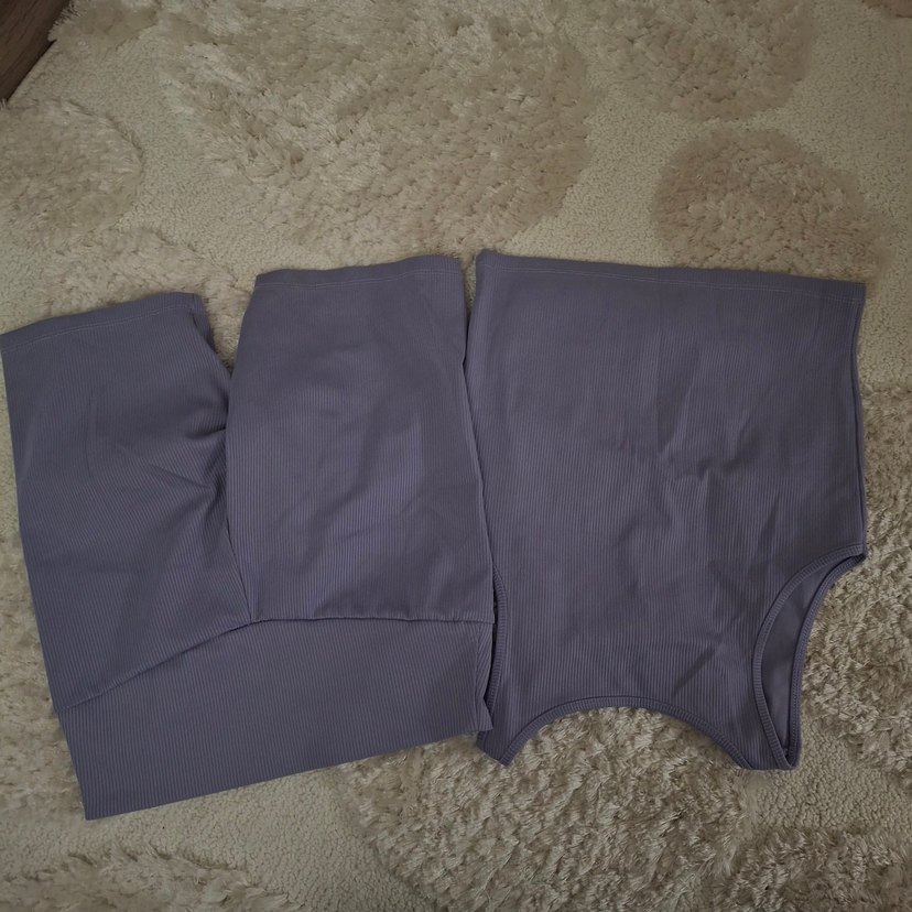 Mor Kadın Spor Atlet ve Şort Takımı - Görsel 3