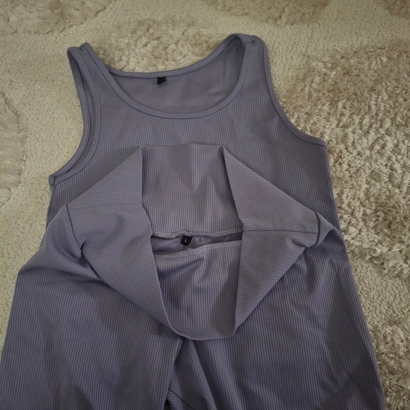 Mor Kadın Spor Atlet ve Şort Takımı - Görsel 2