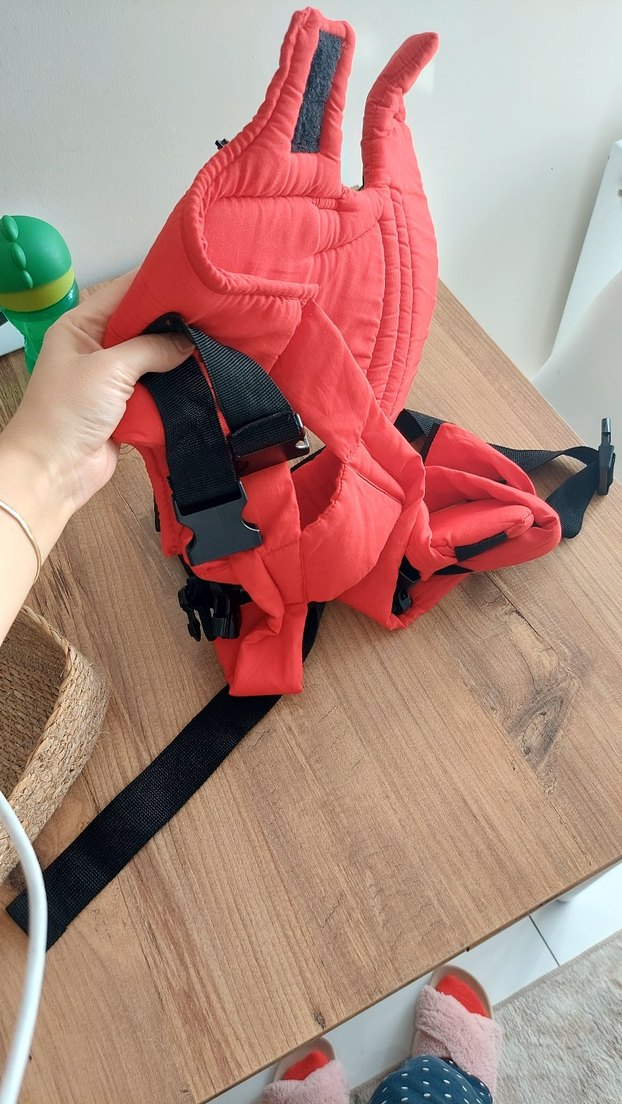 Kırmızı Baby Plus Bebek kanguru - Görsel 2