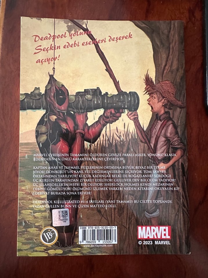 Deadpool edebiyat kahramanlarını öldürüyor - Görsel 2