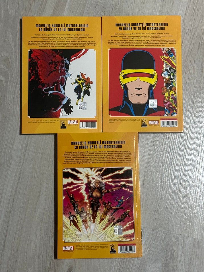 X-Men Büyük Maceralar Çizgi Roman Seti - Görsel 2