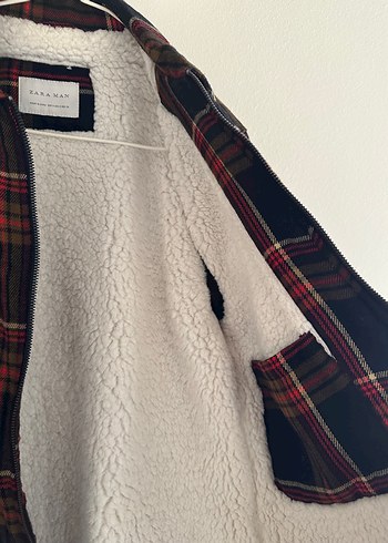 Zara Çok Renkli Kareli Erkek Gömlek - Görsel 3