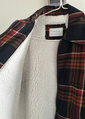 Zara Çok Renkli Kareli Erkek Gömlek - Görsel 2