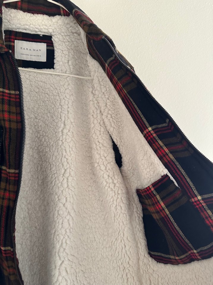 Zara Çok Renkli Kareli Erkek Gömlek - Görsel 3