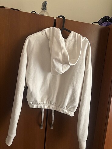 m Beden beyaz Renk Beyaz sweat crop
