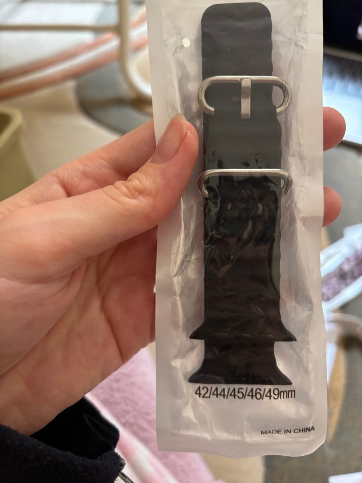 Siyah Akıllı Saat kordonu - Görsel 2