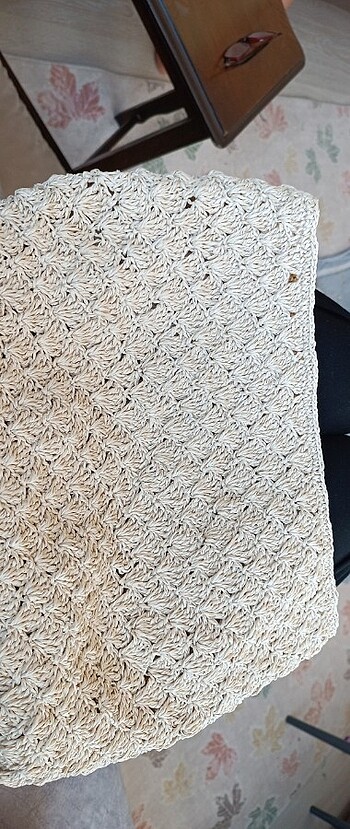 El örgüsü çanta 