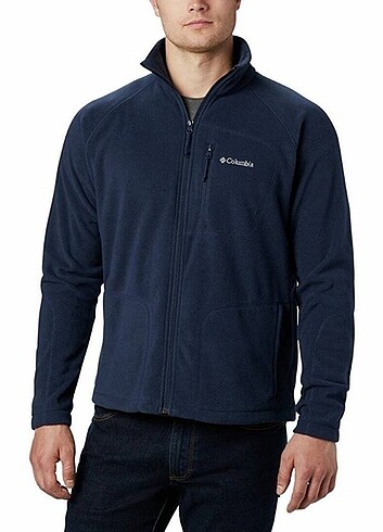 m Beden lacivert Renk Columbia Erkek Fleece Falls II Full Polar