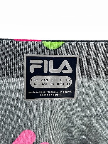 l Beden siyah Renk Fila T-shirt %70 İndirimli.
