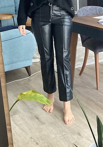 Fabrika Deri Pantolon - Görsel 2