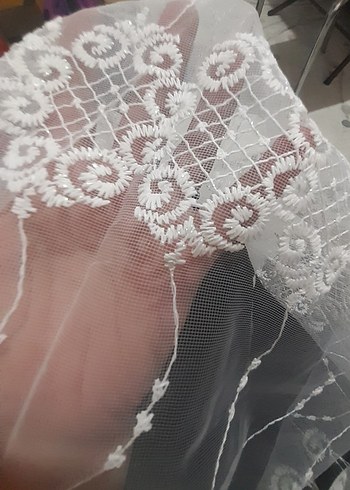 iki adet tül perde - Görsel 5