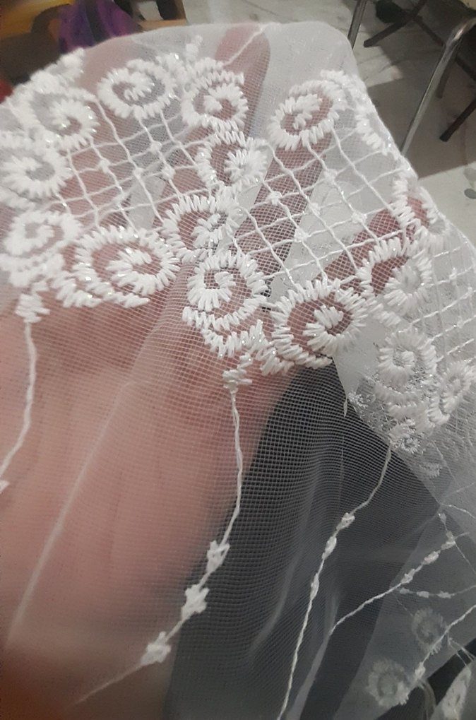 iki adet tül perde - Görsel 5