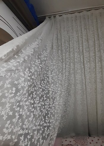 sık pile tül perde - Görsel 3