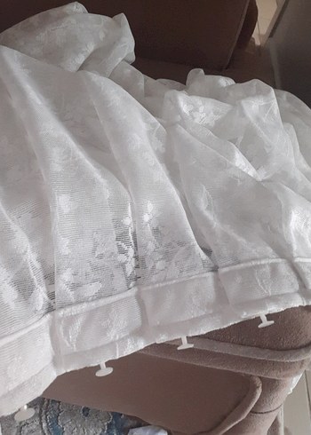 sık pile tül perde - Görsel 5