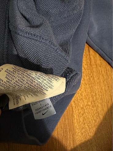 l Beden mavi Renk Nike sweatshirt