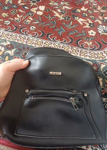 Aqua Di Polo 1987 Suni Deri Sırt Çantası - Görsel 2