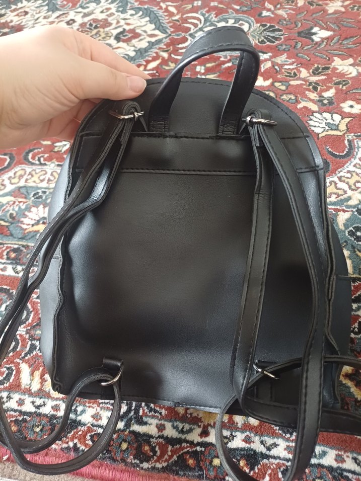 Aqua Di Polo 1987 Suni Deri Sırt Çantası - Görsel 4