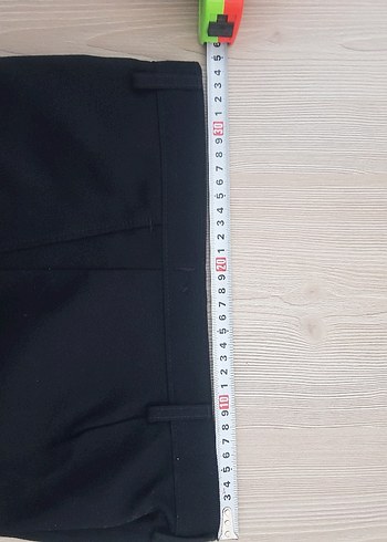 Siyah Pileli Erkek Kumaş Pantolon - Görsel 8