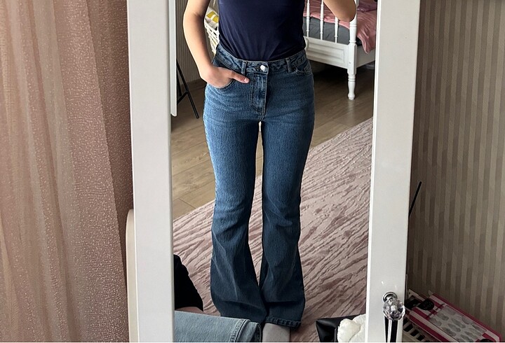 LCW XSİDE İSPANYOL PAÇA JEAN
