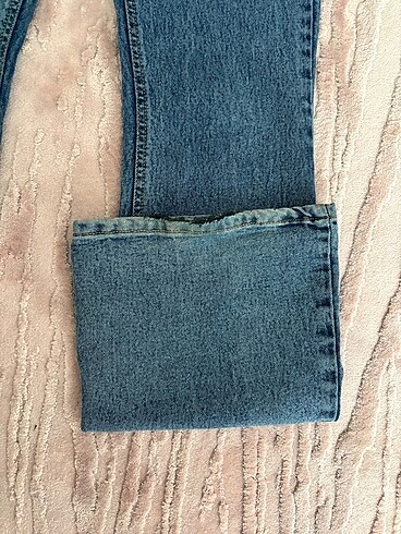 28 Beden lacivert Renk LCW XSİDE İSPANYOL PAÇA JEAN
