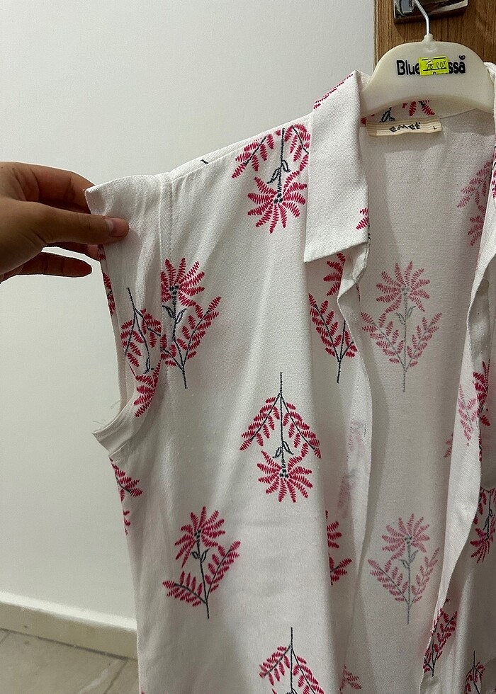 Bağlamalı bluz - Görsel 3