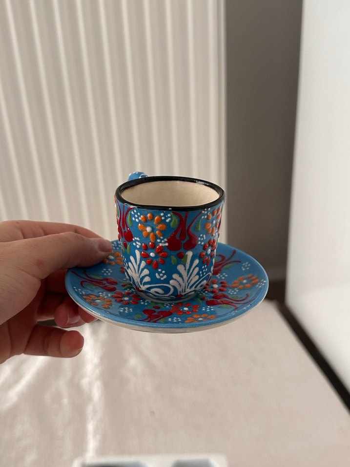 Mavi Desenli fincan seti - Görsel 2